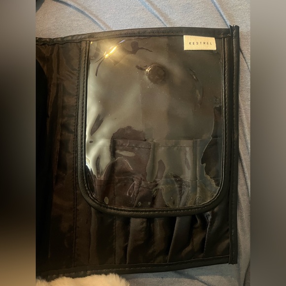 Kestrel Black & Gold Jewelry Travel/ To- Go Clutch - Picture 6 of 11